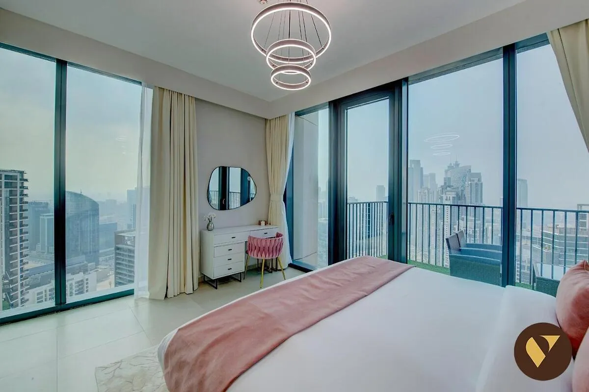 Apartmán Vogue 43Rd Floor Boulevard Heights Downtown Dubai, Panoramic Skyline Views And Balconies